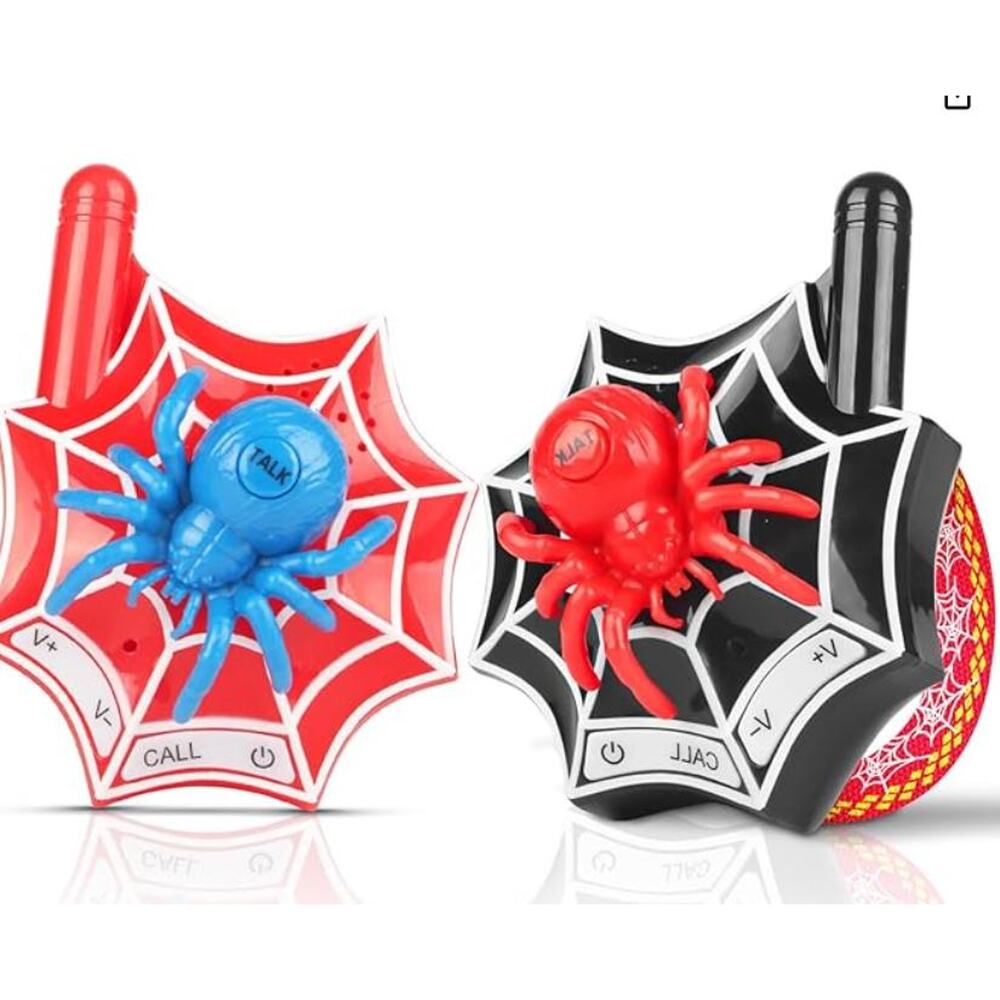Walkie Talkies Spiderman Long Range 2 Way Radio